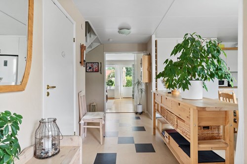 Hall på entréplan.