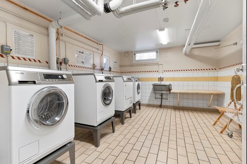 Tvättstuga i föreningen