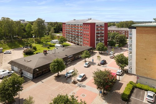 Ritz konditori precis utanför!