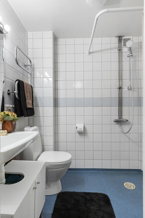 Fräscht badrum från stamrenovering