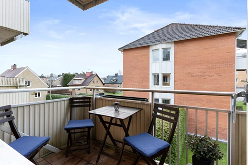 Balkong i sydväst-läge!