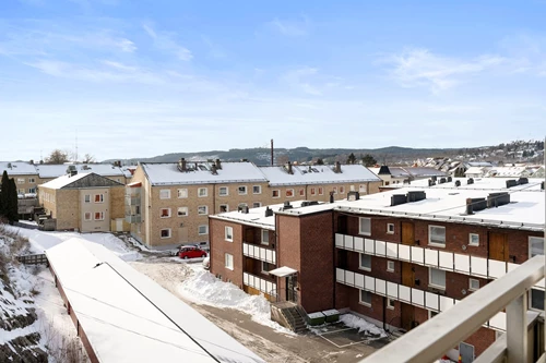 Med fri utsikt över området!