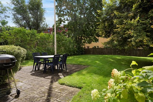 Sitt- och grillplatser att nyttja!