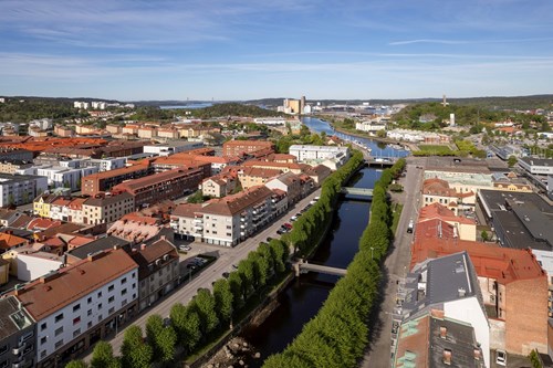 Centrala Uddevalla på gångavstånd