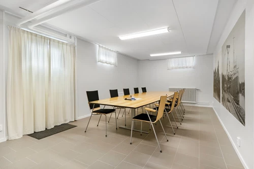 Föreningens samlingslokal.