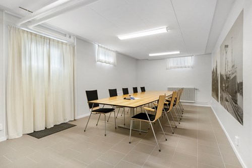 Föreningens samlingslokal.