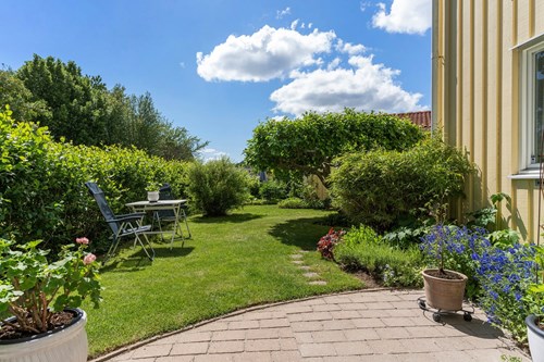 Välskött trädgård!
