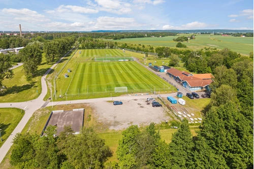 Närhet till grönområde och fotbollsplan