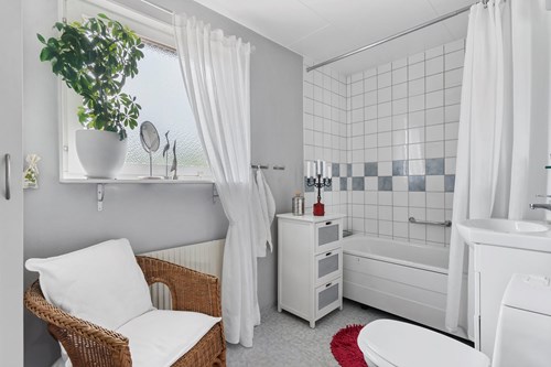 Badrum på övre plan.