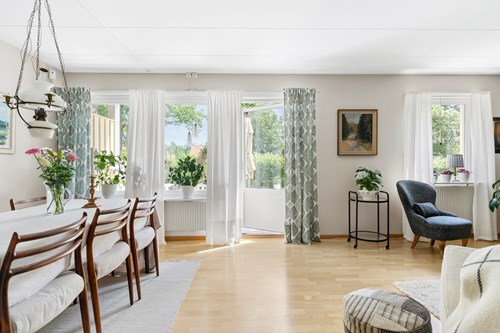 Fint ljusinsläpp i vardagsrummet!